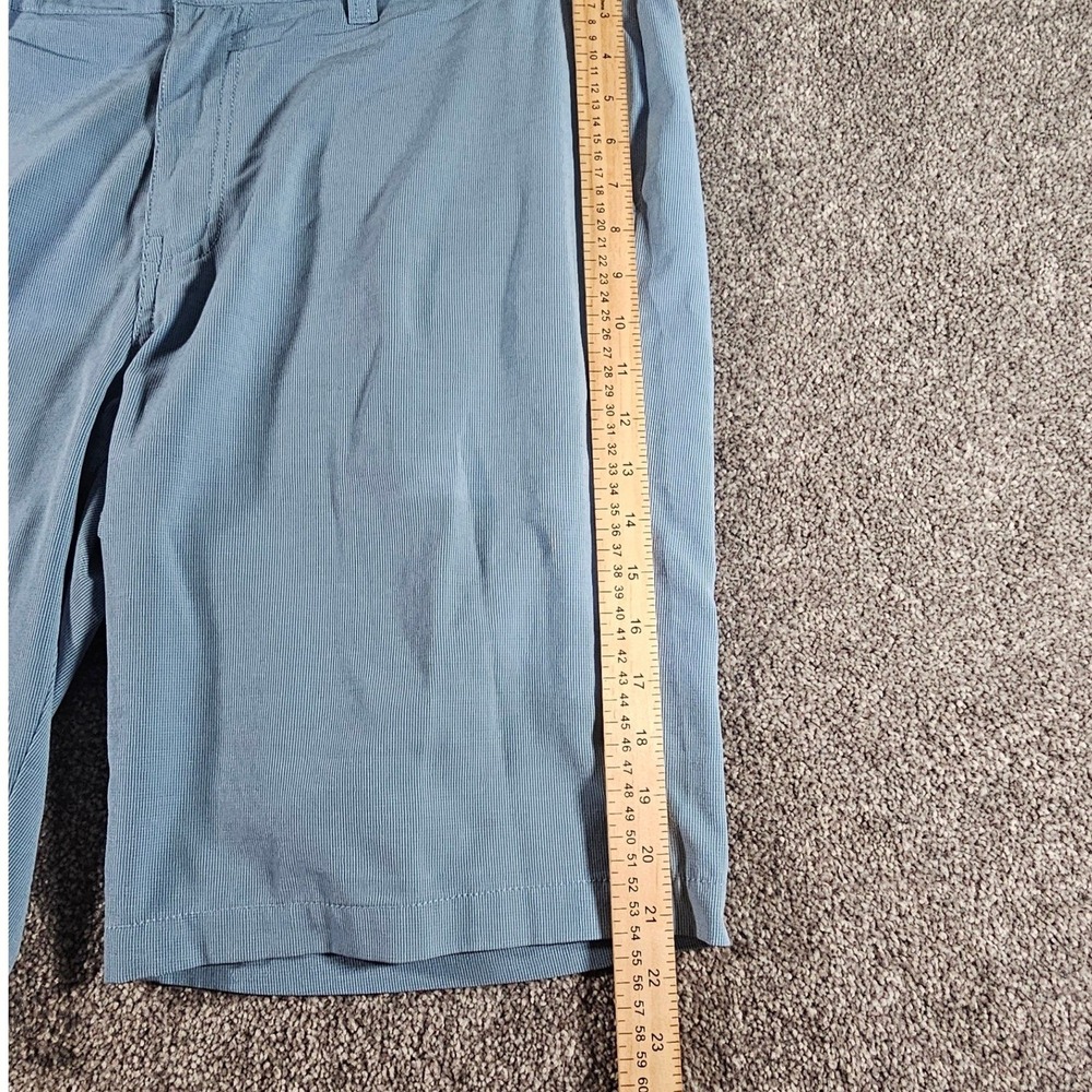 Lot 2 Pairs TravisMathew Performance Stretch Golf Shorts Mens 36 Black, Blue - Picture 8 of 16